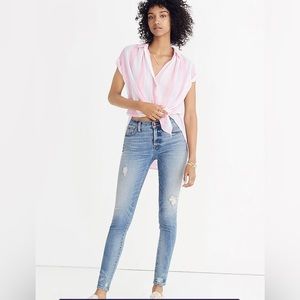 Madewell 9” High Rise Skinny Jeans 🩵